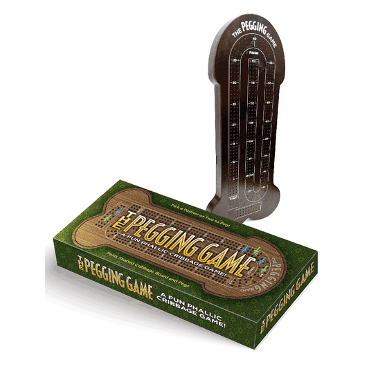 The Pegging Game - Cribbage only Dirtier – Rechargeable, Discreet, Intimate Wellness Accessory – Quiet, Rechargeable, Waterproof, Couples & Solo Use, Discreet Intimate Wellness Accessory