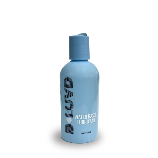 B-Luvd Water-Based Lubricant 4oz – Rechargeable, Discreet, Intimate Wellness Accessory – Quiet, Rechargeable, Waterproof, Couples & Solo Use, Discreet Intimate Wellness Accessory