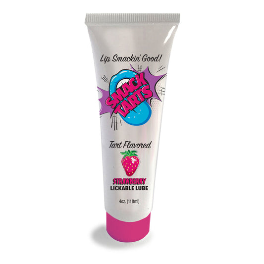 Lickable personal lubricant - Sour Strawberry 4oz – Rechargeable, Discreet, Intimate Wellness Accessory – Quiet, Rechargeable, Waterproof, Couples & Solo Use, Discreet Intimate Wellness Accessory