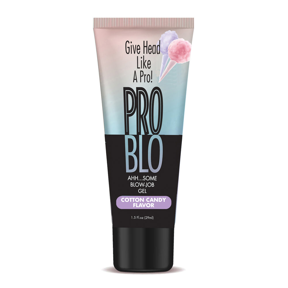 ProBlo Oral Pleasure Gel - Cotton Candy – Rechargeable, Discreet, Intimate Wellness Accessory – Quiet, Rechargeable, Waterproof, Couples & Solo Use, Discreet Intimate Wellness Accessory