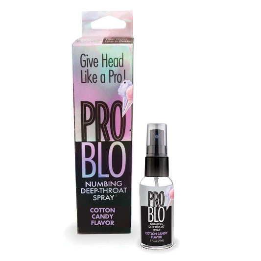 Problo Deep Throat Spray - Cotton Candy* – Rechargeable, Discreet, Intimate Wellness Accessory – Quiet, Rechargeable, Waterproof, Couples & Solo Use, Discreet Intimate Wellness Accessory