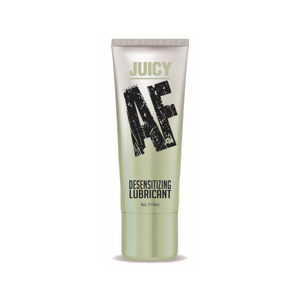 Juicy AF Gel Lubricant Desensitizer 4oz* – Rechargeable, Discreet, Intimate Wellness Accessory – Quiet, Rechargeable, Waterproof, Couples & Solo Use, Discreet Intimate Wellness Accessory