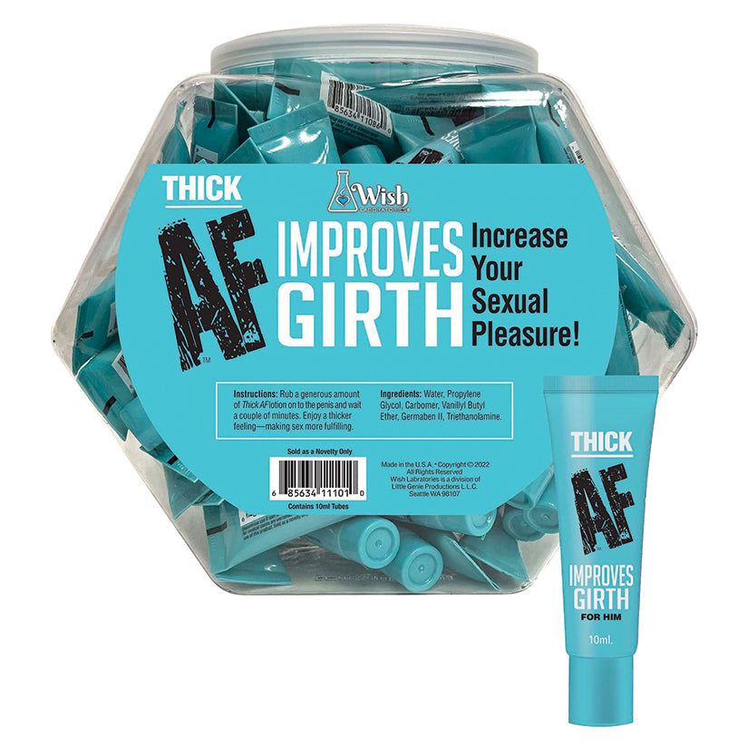 Thick AF Improves Girth 10ml Fishbowl of 65pcs.