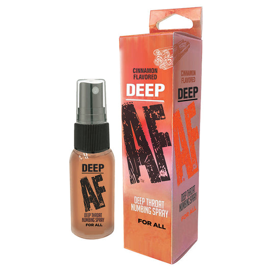 Deep AF Numbing Throat Spray-Cinnamon.