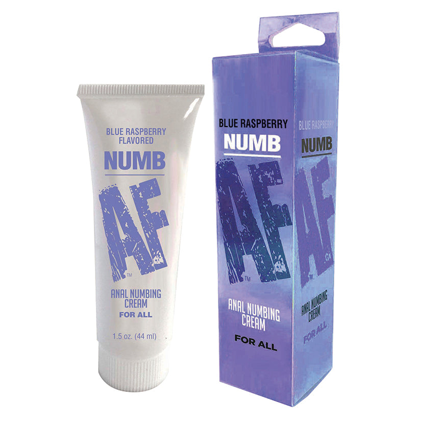 Numb AF Anal Numbing Cream-Blue Raspberry 1.5oz.