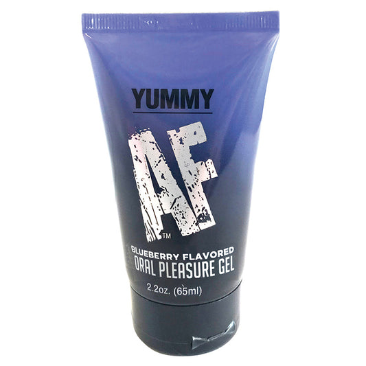 Yummy AF Oral Pleasure Gel-Blueberry.