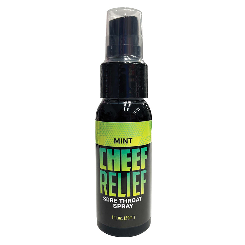 Cheef Relief Throat Spray-Mint 1oz.
