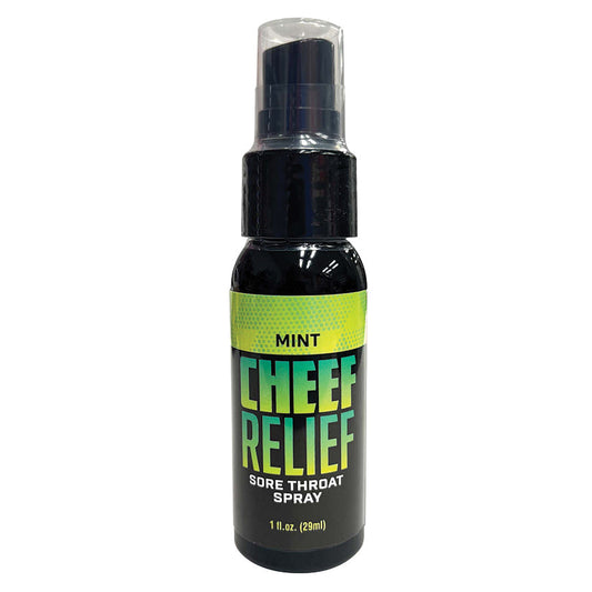 Cheef Relief Throat Spray-Mint 1oz.