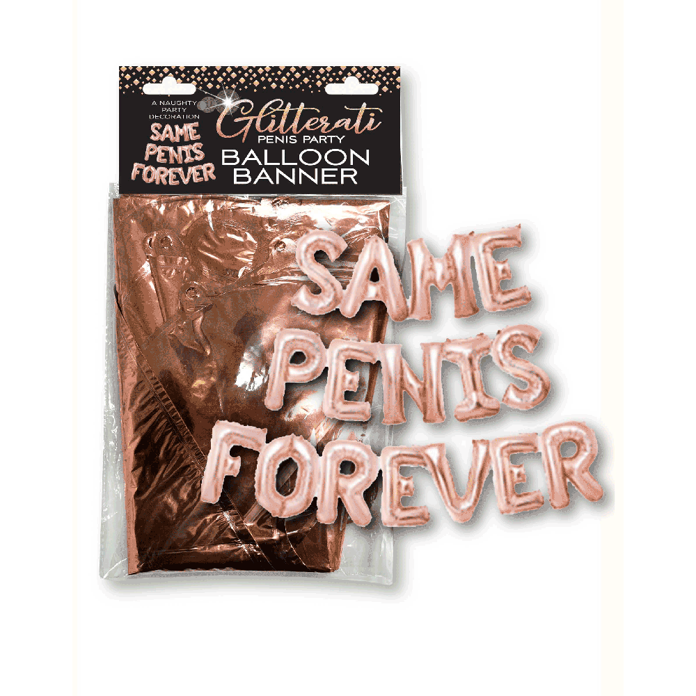 Same male Forever Balloon Banner – Rechargeable, Discreet, Intimate Wellness Accessory – Quiet, Rechargeable, Waterproof, Couples & Solo Use, Discreet Intimate Wellness Accessory