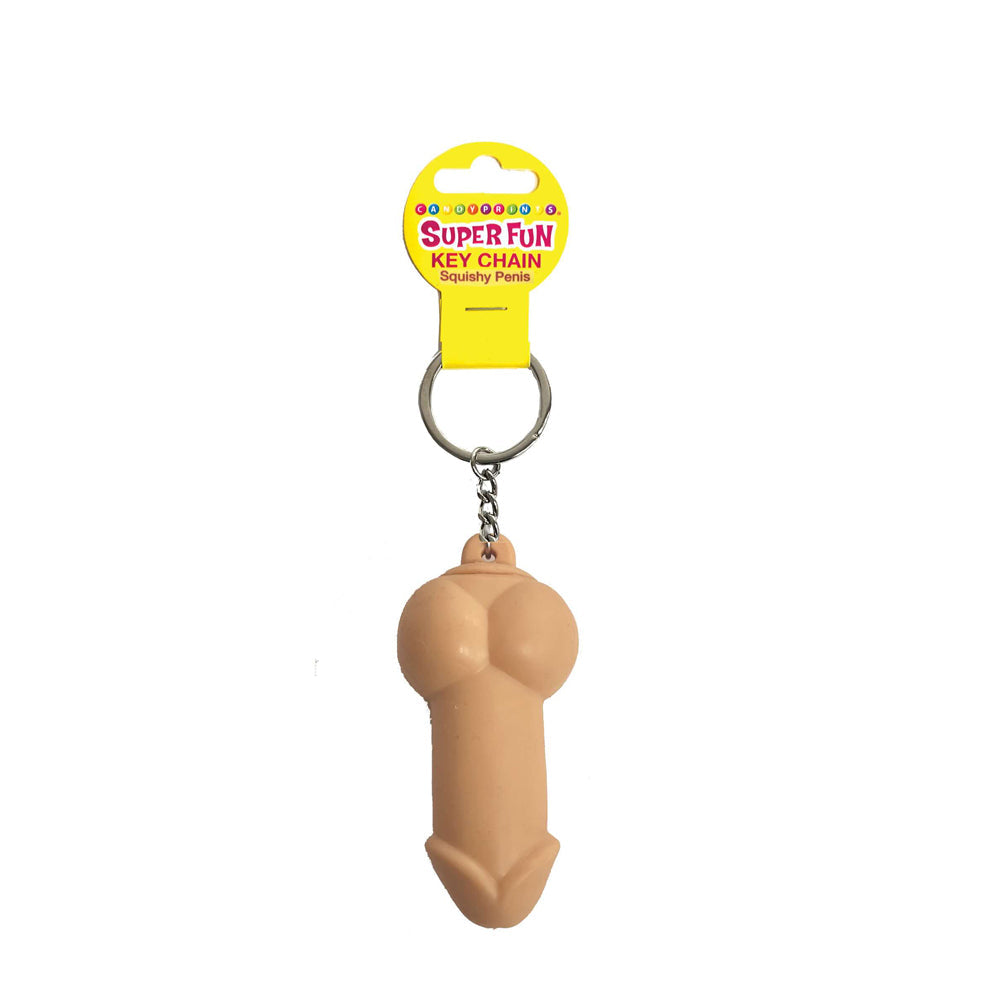Super Fun Keychain - Squishy male – Rechargeable, Discreet, Intimate Wellness Accessory – Quiet, Rechargeable, Waterproof, Couples & Solo Use, Discreet Intimate Wellness Accessory