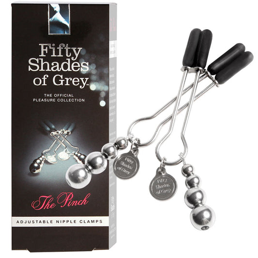 Fifty Shades of Grey The Ã??Ã?Â Pinch Ã??Ã?Â Adjustable Ã??Ã?Â Nipple Ã??Ã?Â Clamps.