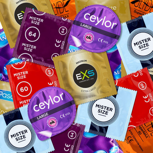 Larger Condoms Sampler Pack