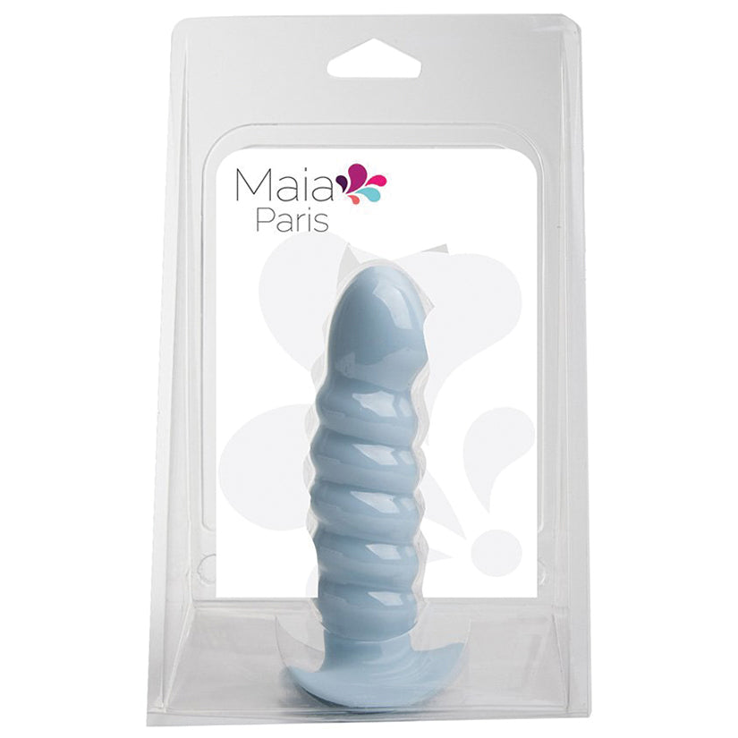 Maia Paris Silicone Swirl Dong-Pastel Blue 6.