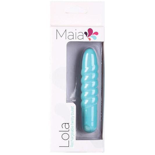 Maia Lola Rechargeable Bullet-Teal.