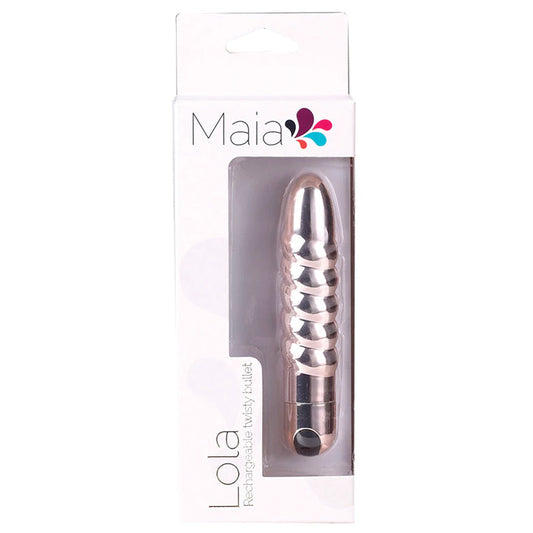 Maia Lola Rechargeable Bullet-Rose Gold.