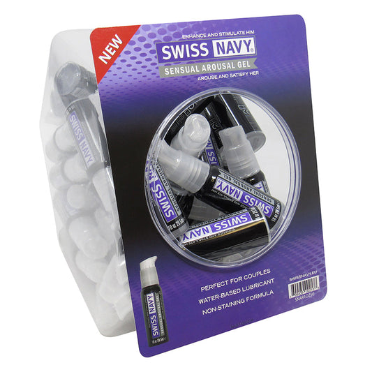 Sensual Arousal Lubricant 1oz Bowl of 50.