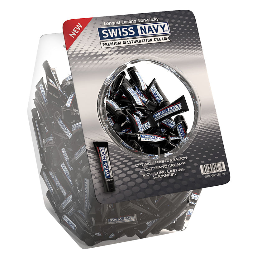 Swiss NavyÃ??Ã?Â¨ Masturbation Cream 10ml Bowl of 100.