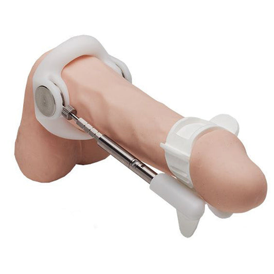 Jes-Extender - Titanium – Rechargeable, Discreet, Intimate Wellness Accessory – Quiet, Rechargeable, Waterproof, Couples & Solo Use, Discreet Intimate Wellness Accessory