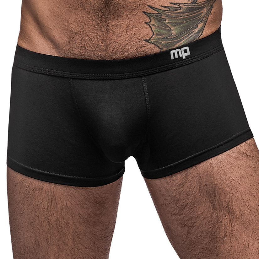 Male Power Pure Comfort Wonder Short-Black Medium-Boxed.