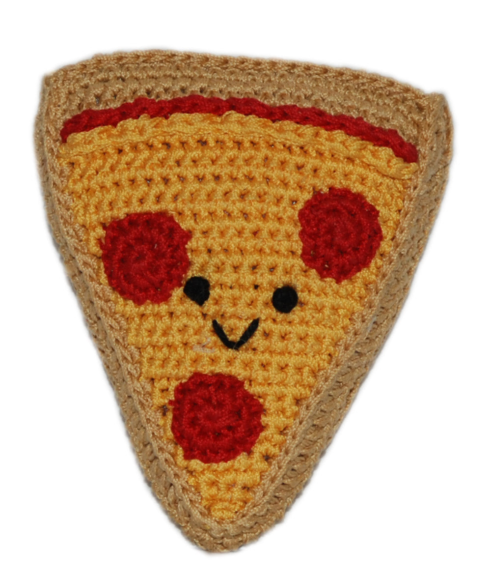 Mirage Pet Products 500-111 PZA Knit Knacks Pizza Organic Cotton Dog T – Rechargeable, Discreet, Intimate Wellness Accessory – Quiet, Rechargeable, Waterproof, Couples & Solo Use, Discreet Intimate Wellness Accessory