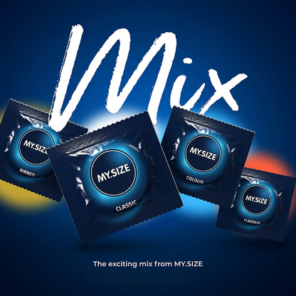 MY.SIZE 69mm Mix Box 10 – Rechargeable, Discreet, Intimate Wellness Accessory – Quiet, Rechargeable, Waterproof, Couples & Solo Use, Discreet Intimate Wellness Accessory