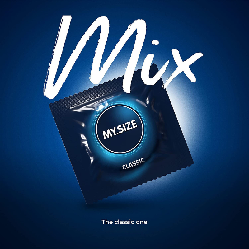 MY.SIZE 69mm Mix Box 10 – Rechargeable, Discreet, Intimate Wellness Accessory – Quiet, Rechargeable, Waterproof, Couples & Solo Use, Discreet Intimate Wellness Accessory