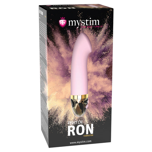 Mystim Right on Ron Vibrator-Rose.