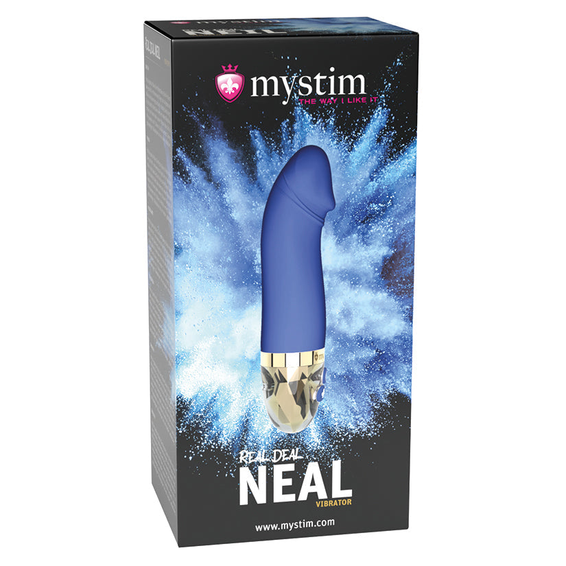 Mystim Real Deal Neal Vibrator-Blue.