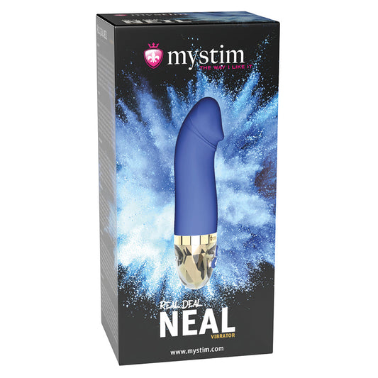 Mystim Real Deal Neal Vibrator-Blue.