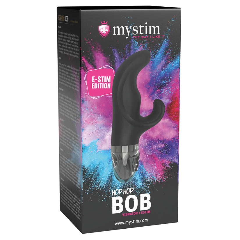 Mystim Hop Hop Bob Estim Vibrator-Black.