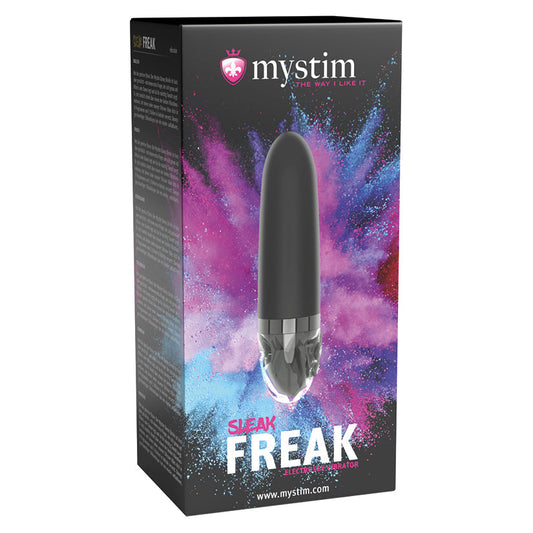 Mystim Sleak Freak Estim Vibrator-Black.
