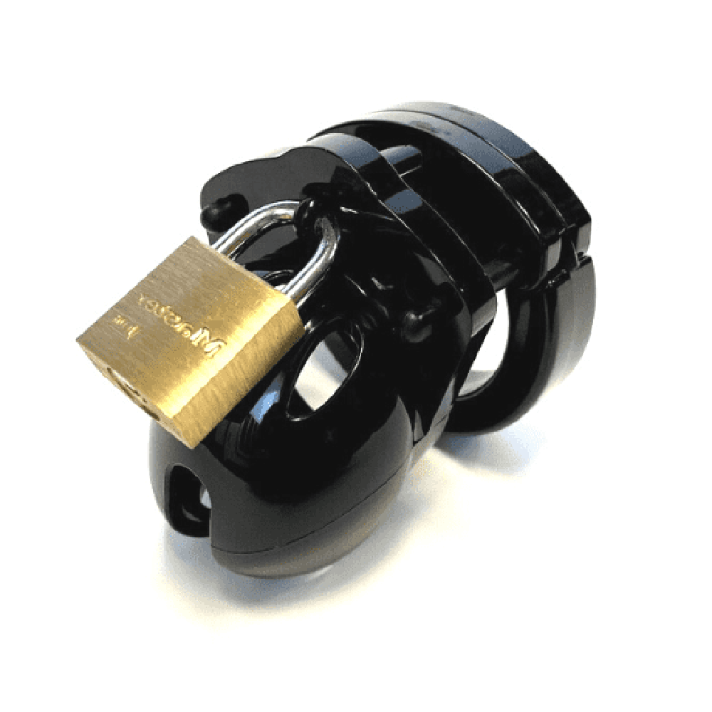 Mini-Me male Cage Kit - Black – Rechargeable, Discreet, Intimate Wellness Accessory – Quiet, Rechargeable, Waterproof, Couples & Solo Use, Discreet Intimate Wellness Accessory