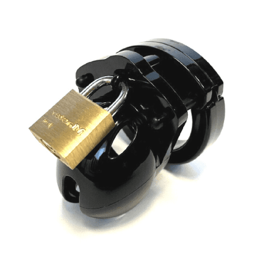 Mini-Me male Cage Kit - Black – Rechargeable, Discreet, Intimate Wellness Accessory – Quiet, Rechargeable, Waterproof, Couples & Solo Use, Discreet Intimate Wellness Accessory