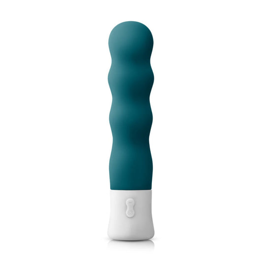 INYA Shake - Dark Teal – Rechargeable, Discreet, Intimate Wellness Accessory – Quiet, Rechargeable, Waterproof, Couples & Solo Use, Discreet Intimate Wellness Accessory