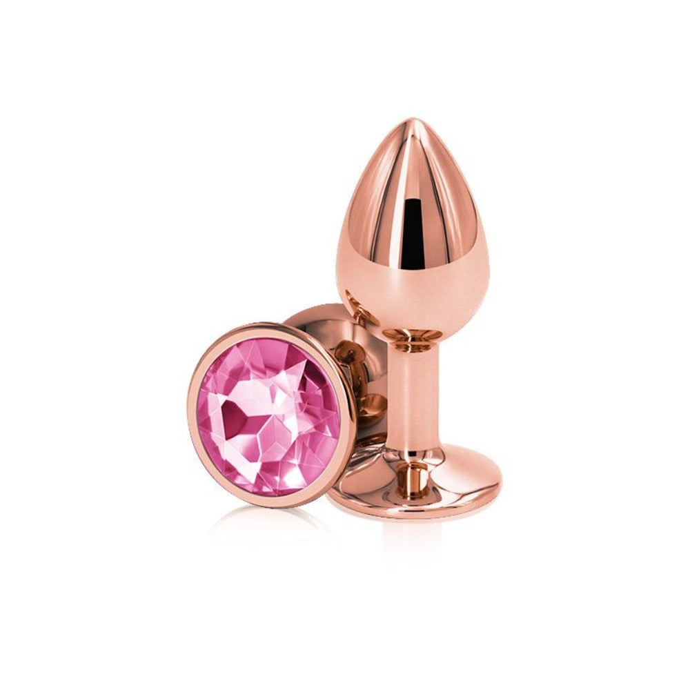 Rear Assets Rose Gold Small - Pink – Rechargeable, Discreet, Intimate Wellness Accessory – Quiet, Rechargeable, Waterproof, Couples & Solo Use, Discreet Intimate Wellness Accessory