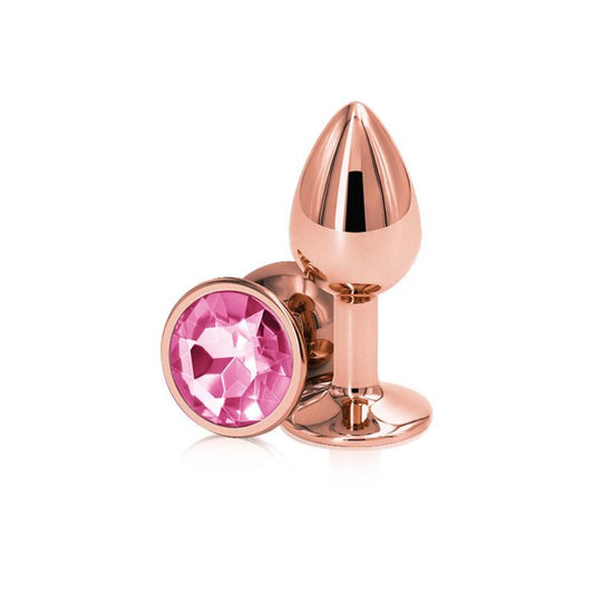 Rear Assets Rose Gold Small - Pink – Rechargeable, Discreet, Intimate Wellness Accessory – Quiet, Rechargeable, Waterproof, Couples & Solo Use, Discreet Intimate Wellness Accessory