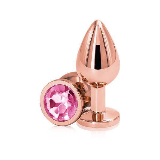 Rear Assets Rose Gold Medium - Pink – Rechargeable, Discreet, Intimate Wellness Accessory – Quiet, Rechargeable, Waterproof, Couples & Solo Use, Discreet Intimate Wellness Accessory