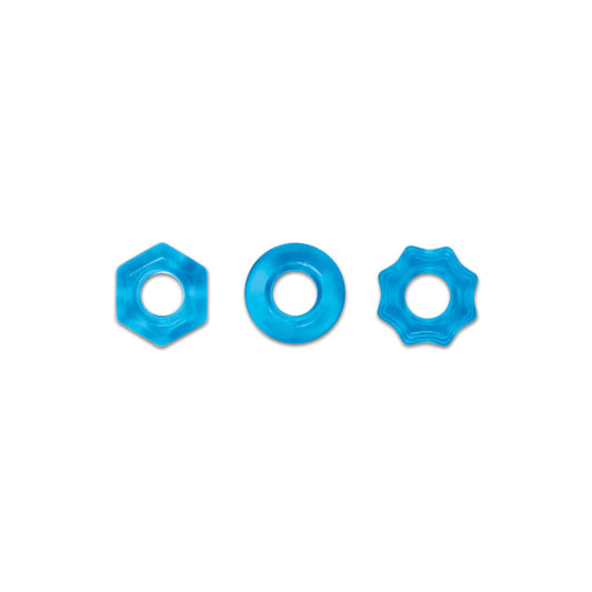 Renegade Chubbies - Blue – Rechargeable, Discreet, Intimate Wellness Accessory – Quiet, Rechargeable, Waterproof, Couples & Solo Use, Discreet Intimate Wellness Accessory