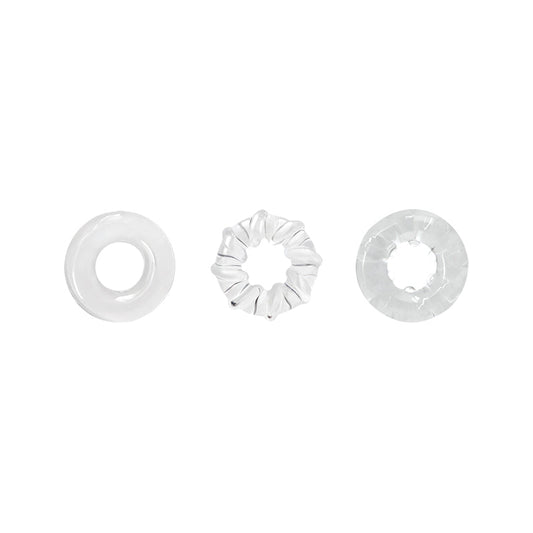 Renegade - Dyno Rings - Clear – Rechargeable, Discreet, Intimate Wellness Accessory – Quiet, Rechargeable, Waterproof, Couples & Solo Use, Discreet Intimate Wellness Accessory