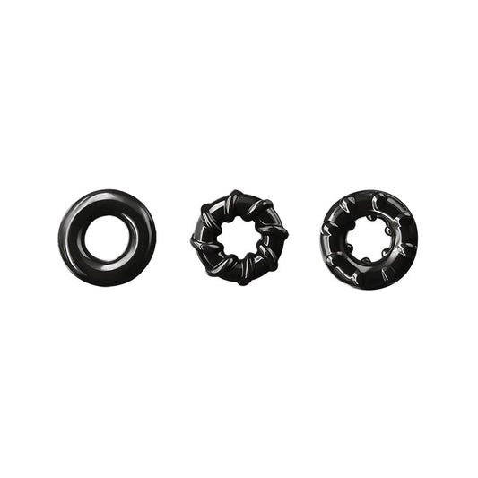 Renegade - Dyno Rings - Black – Rechargeable, Discreet, Intimate Wellness Accessory – Quiet, Rechargeable, Waterproof, Couples & Solo Use, Discreet Intimate Wellness Accessory
