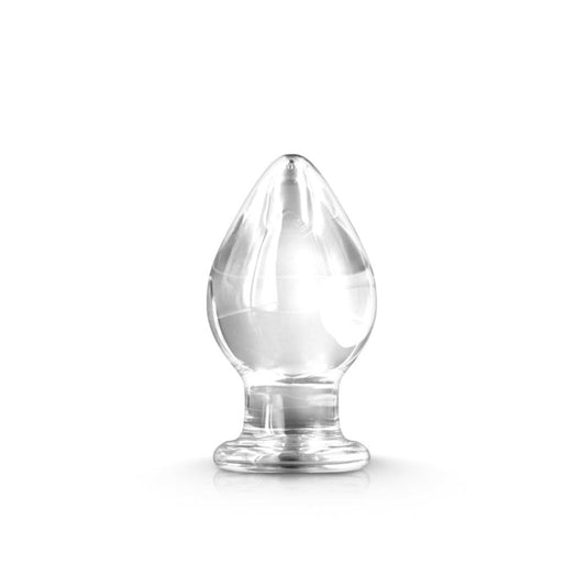 Renegade Glass - Knight - Clear – Rechargeable, Discreet, Intimate Wellness Accessory – Quiet, Rechargeable, Waterproof, Couples & Solo Use, Discreet Intimate Wellness Accessory