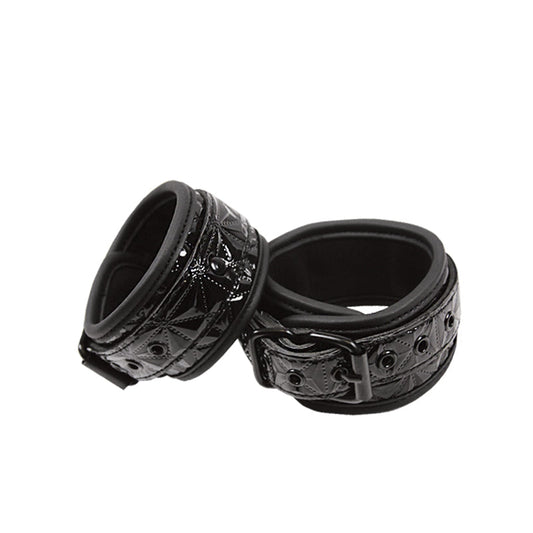 Sinful Wrist Cuffs Black – Rechargeable, Discreet, Intimate Wellness Accessory – Quiet, Rechargeable, Waterproof, Couples & Solo Use, Discreet Intimate Wellness Accessory