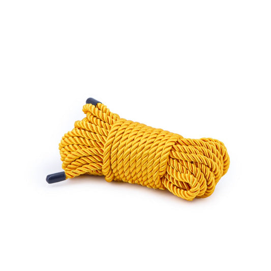 playful restraint Couture - Rope - Gold – Rechargeable, Discreet, Intimate Wellness Accessory – Quiet, Rechargeable, Waterproof, Couples & Solo Use, Discreet Intimate Wellness Accessory