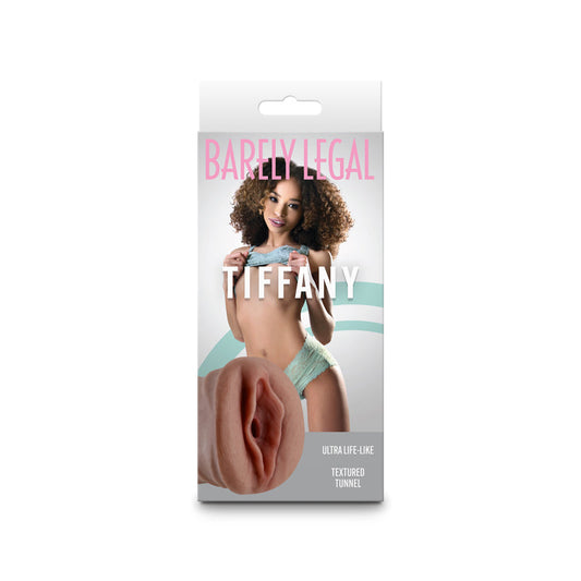 Barely Legal - Tiffany Stroker - Brown – Rechargeable, Discreet, Intimate Wellness Accessory – Quiet, Rechargeable, Waterproof, Couples & Solo Use, Discreet Intimate Wellness Accessory