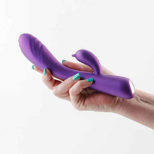 Royals - Duchess - Metallic Purple – Rechargeable, Discreet, Intimate Wellness Accessory – Quiet, Rechargeable, Waterproof, Couples & Solo Use, Discreet Intimate Wellness Accessory