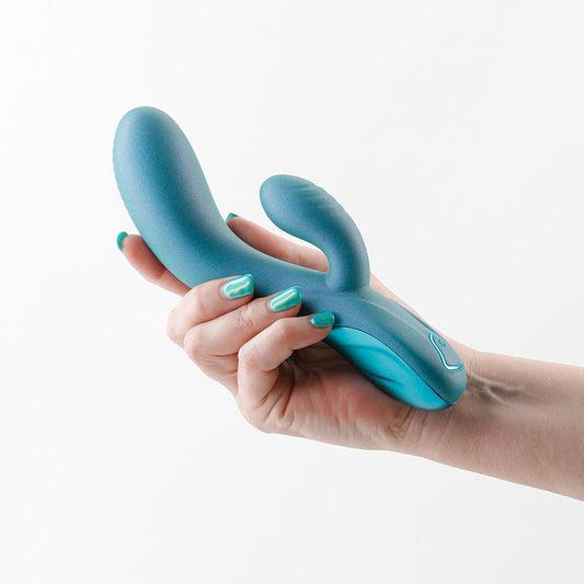Royals - Regent - Metallic Green – Rechargeable, Discreet, Intimate Wellness Accessory – Quiet, Rechargeable, Waterproof, Couples & Solo Use, Discreet Intimate Wellness Accessory