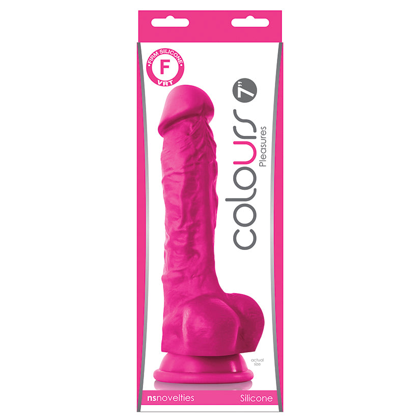 Colours Pleasures Dildo-Pink 7.
