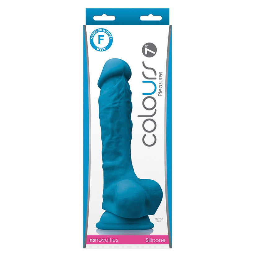 Colours Pleasures Dildo-Blue 7.