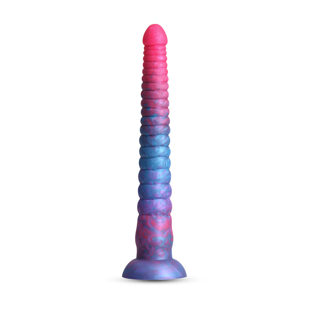 Colours - Stacked - 12" personal massager - Pink/Blu – Rechargeable, Discreet, Intimate Wellness Accessory – Quiet, Rechargeable, Waterproof, Couples & Solo Use, Discreet Intimate Wellness Accessory