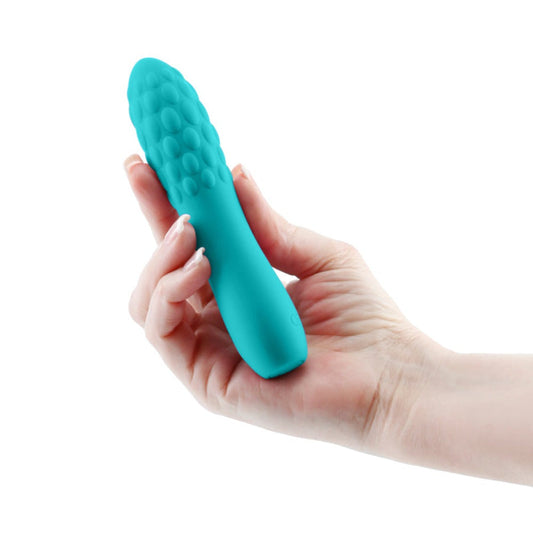 INYA Rita - Teal – Rechargeable, Discreet, Intimate Wellness Accessory – Quiet, Rechargeable, Waterproof, Couples & Solo Use, Discreet Intimate Wellness Accessory